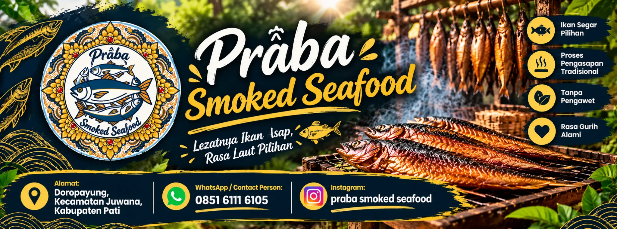 Konteks perikanan dan referensi Praba Sea Procesing Food